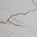 Model 6171 Calacatta White composite stone sample