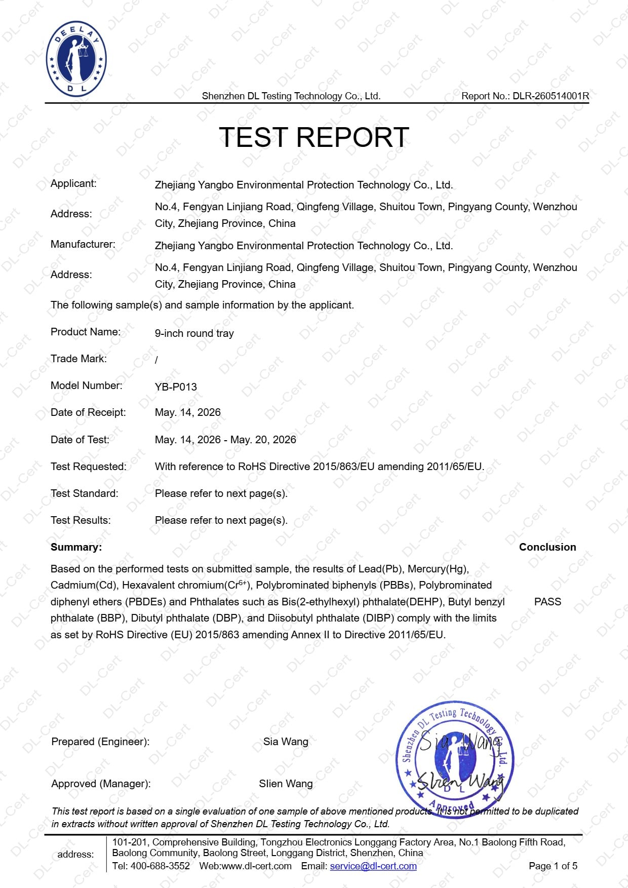 Certificato