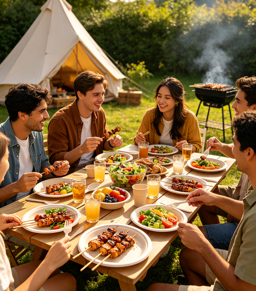 Outdoor barbecue