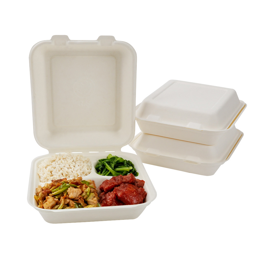 Descubra los beneficios de las cajas para comidas hechas de bagazo