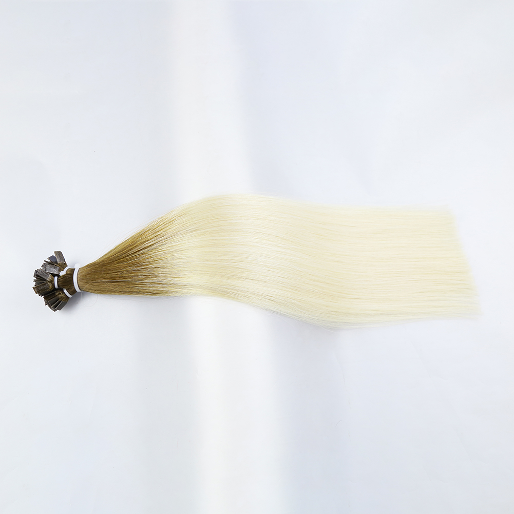 Wholesale 16 Inch Ombre #4-#1001 Flat Tip Keratin Bond 100% Virgin Human Hair Extensions