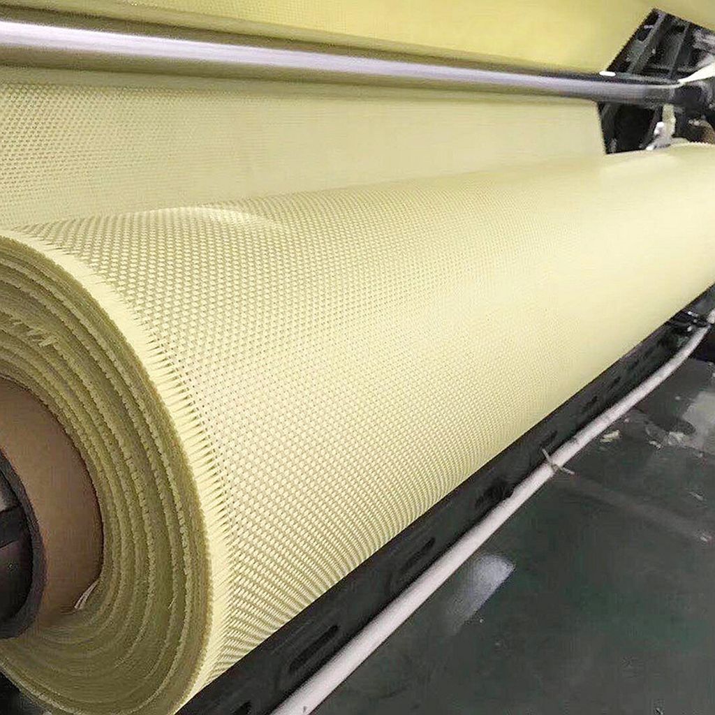 Aramid fiber fabric