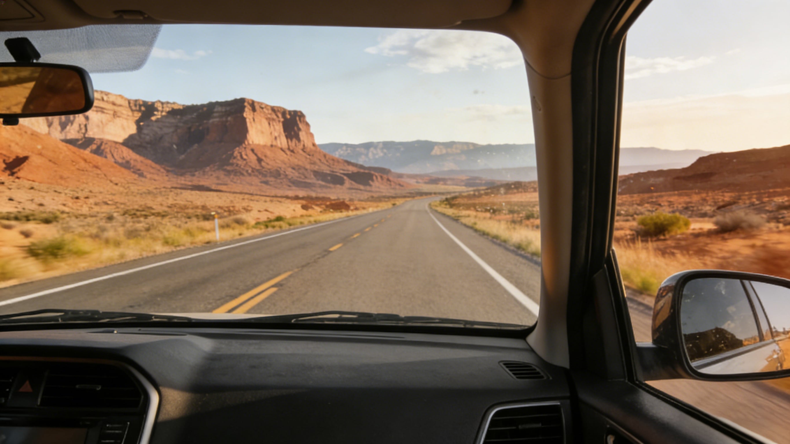 On the road 