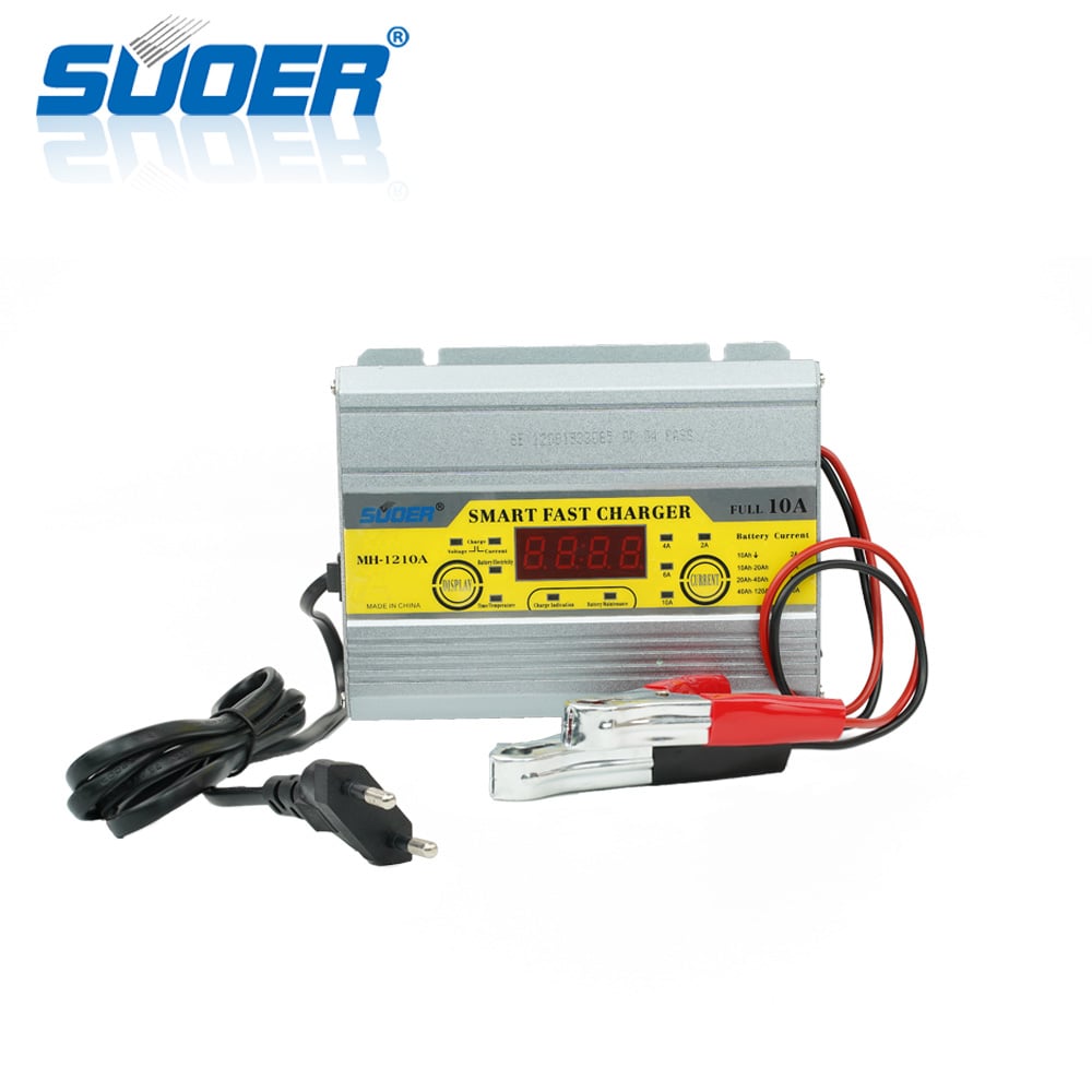 MH-1210A Suoer outobatterylaaier, 12 V, 10 A, driefase-modus, LCD-skermvertoning, draagbaar, 220 V-invoer, 24 V-uitvoer, 5 A, 4 A, 20 A, VK/EU/AU