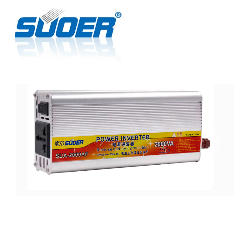SUA-2000AF 220v 12v AC DC inverter 2000VA inverter snage