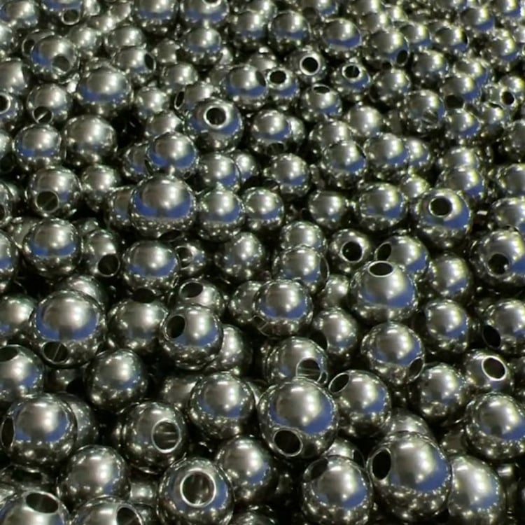 Titanium hollow ball