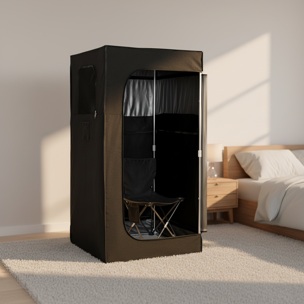 Modern Portable Dry Sauna Tent for Home Spa-Single Person Full Body Far Infrared Weight Loss Sauna