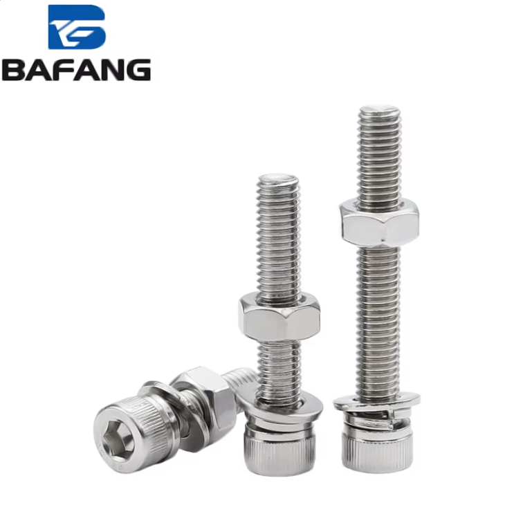 How does thread pitch affect hex socket screw holding power?