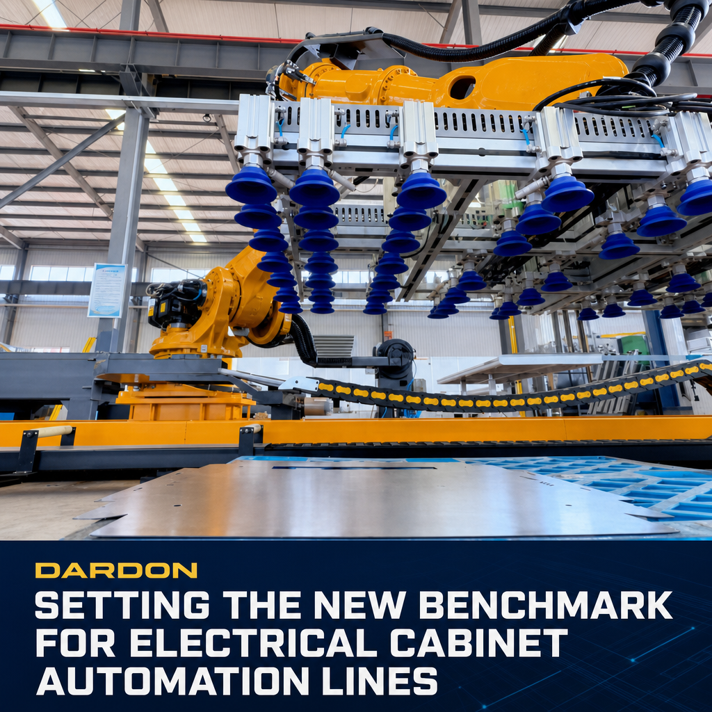 Overcoming Efficiency and Precision Bottlenecks: DARDON's Automated Production Line for Electrical Enclosures