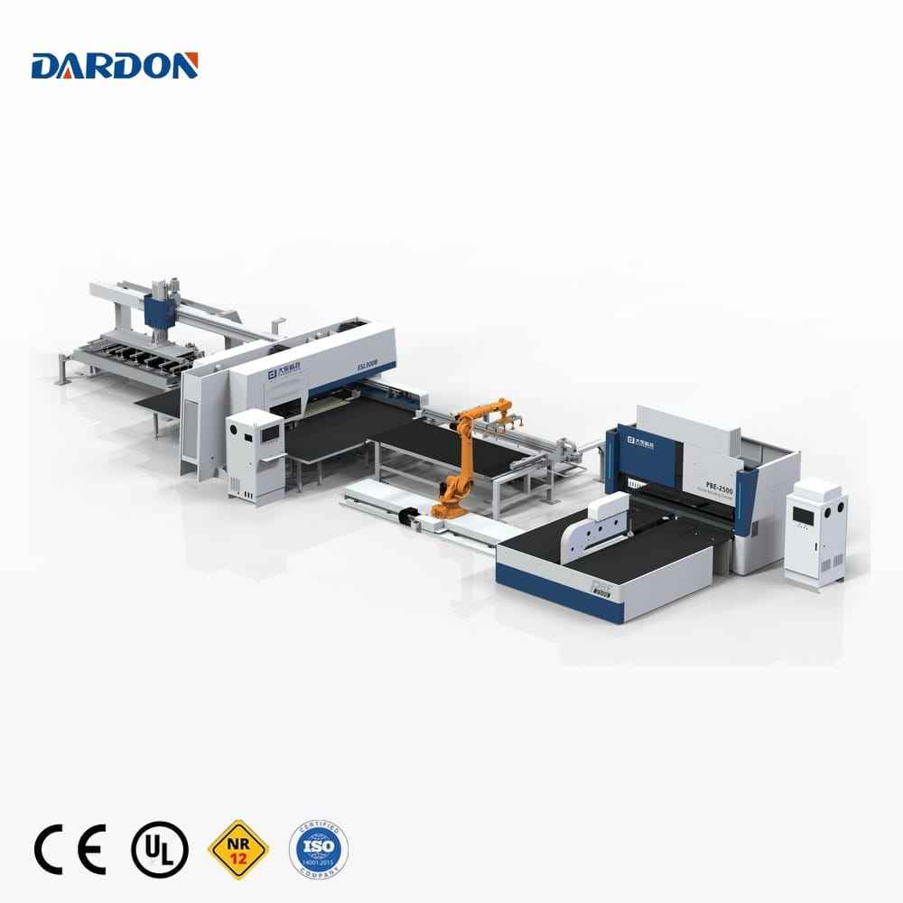 Sheet Metal Machinery Solution Punching & Cutting + Bending Production Line