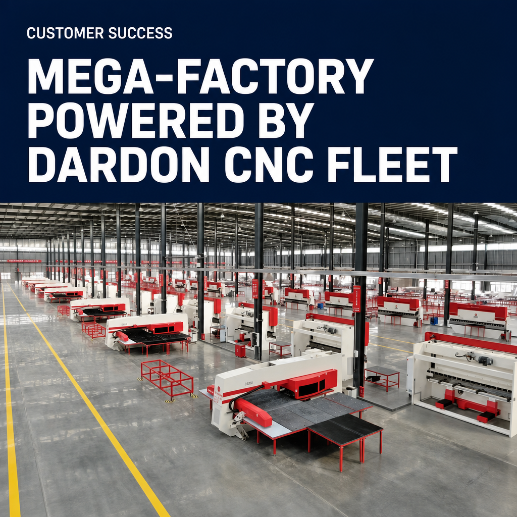 Customer Success: Building a Factory with a DARDON CNC Fleet