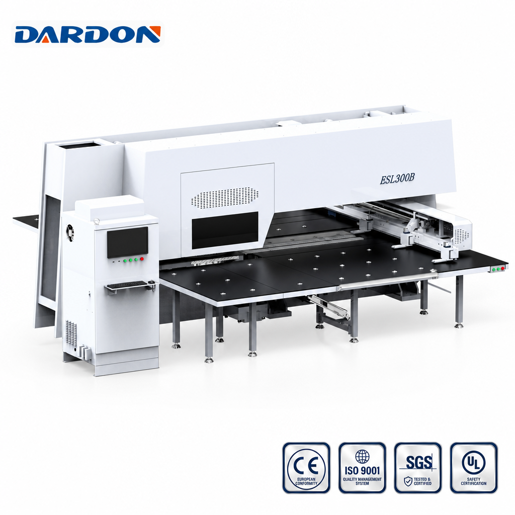 Redefining Sheet Metal Efficiency: DARDON's Punch-Laser Combined Machine