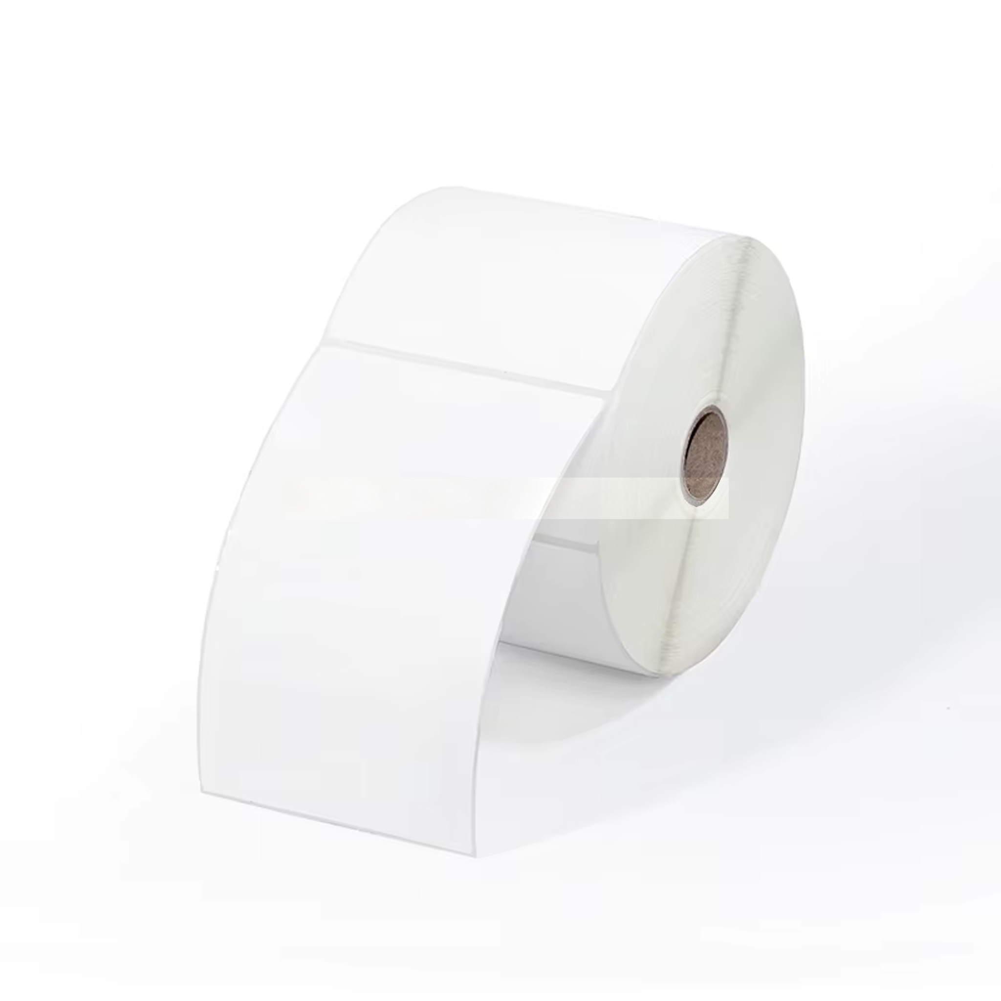 مصنع الجملة 100x150 ملصق باركود.waybill مقاوم للماء بكرات مروحة 4x6 تسميات شحن حرارية