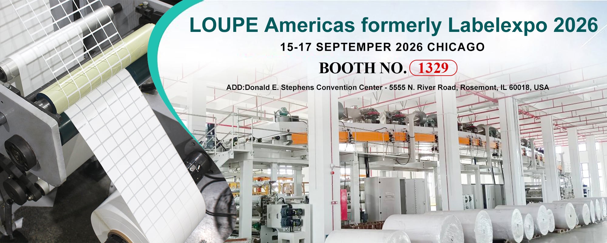 Find us at LOUPE Americas LabelExpo 2026 – Booth 1329