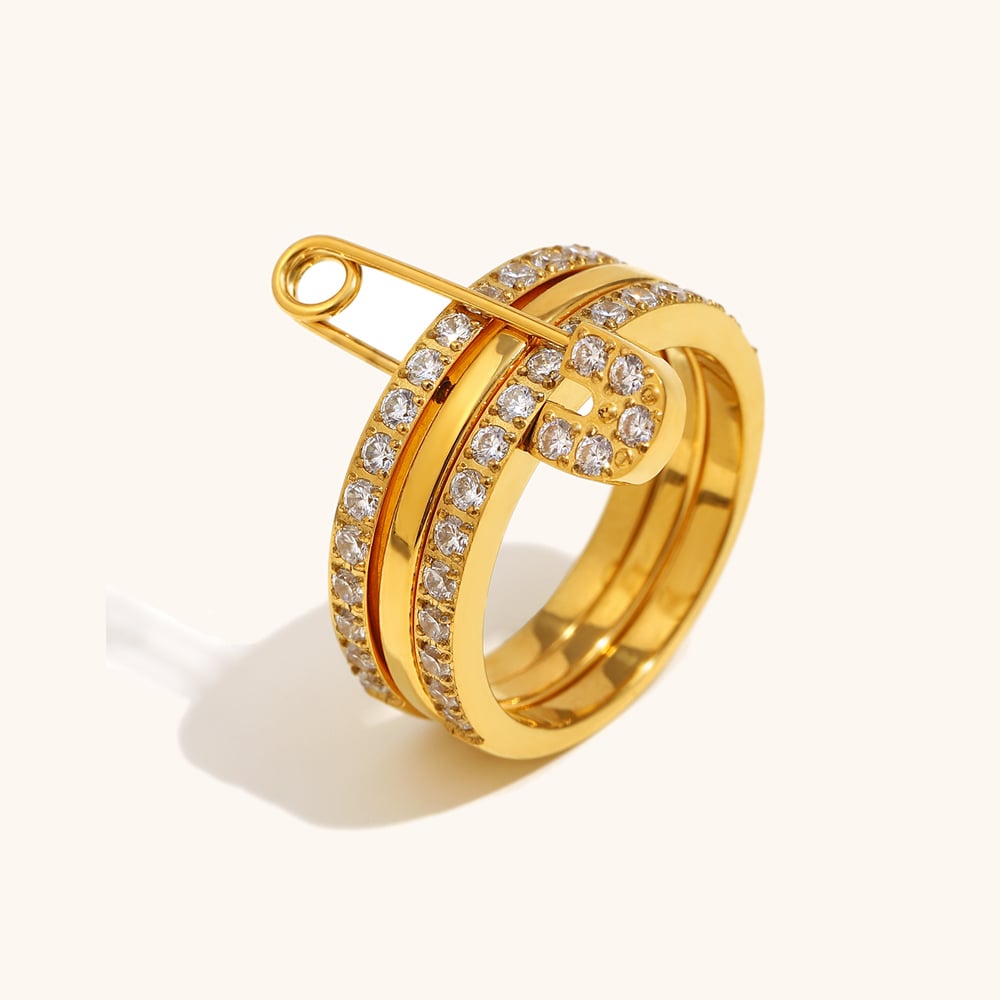 colorful zircon stud earring-1