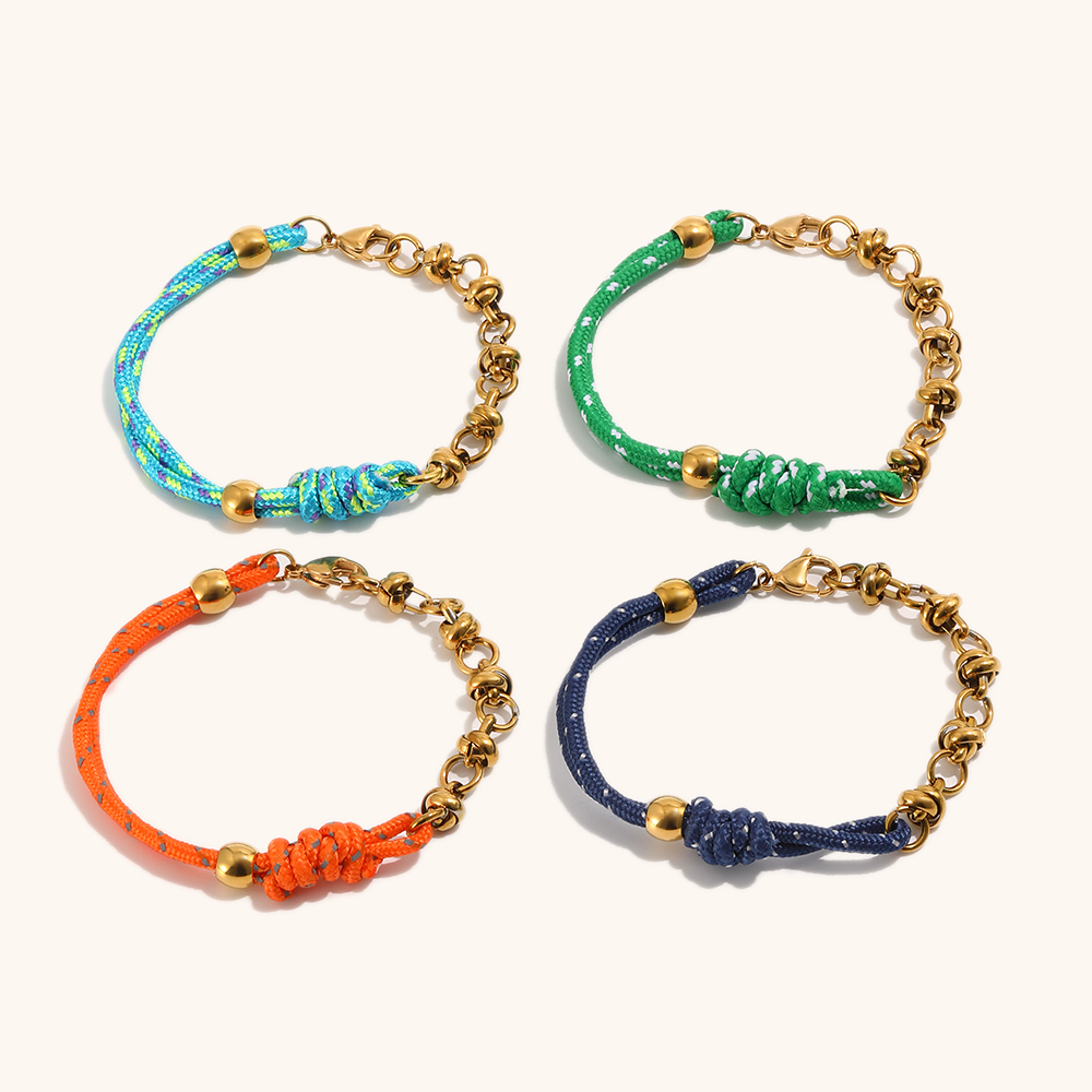Hand Made Rope Chain Bracelet