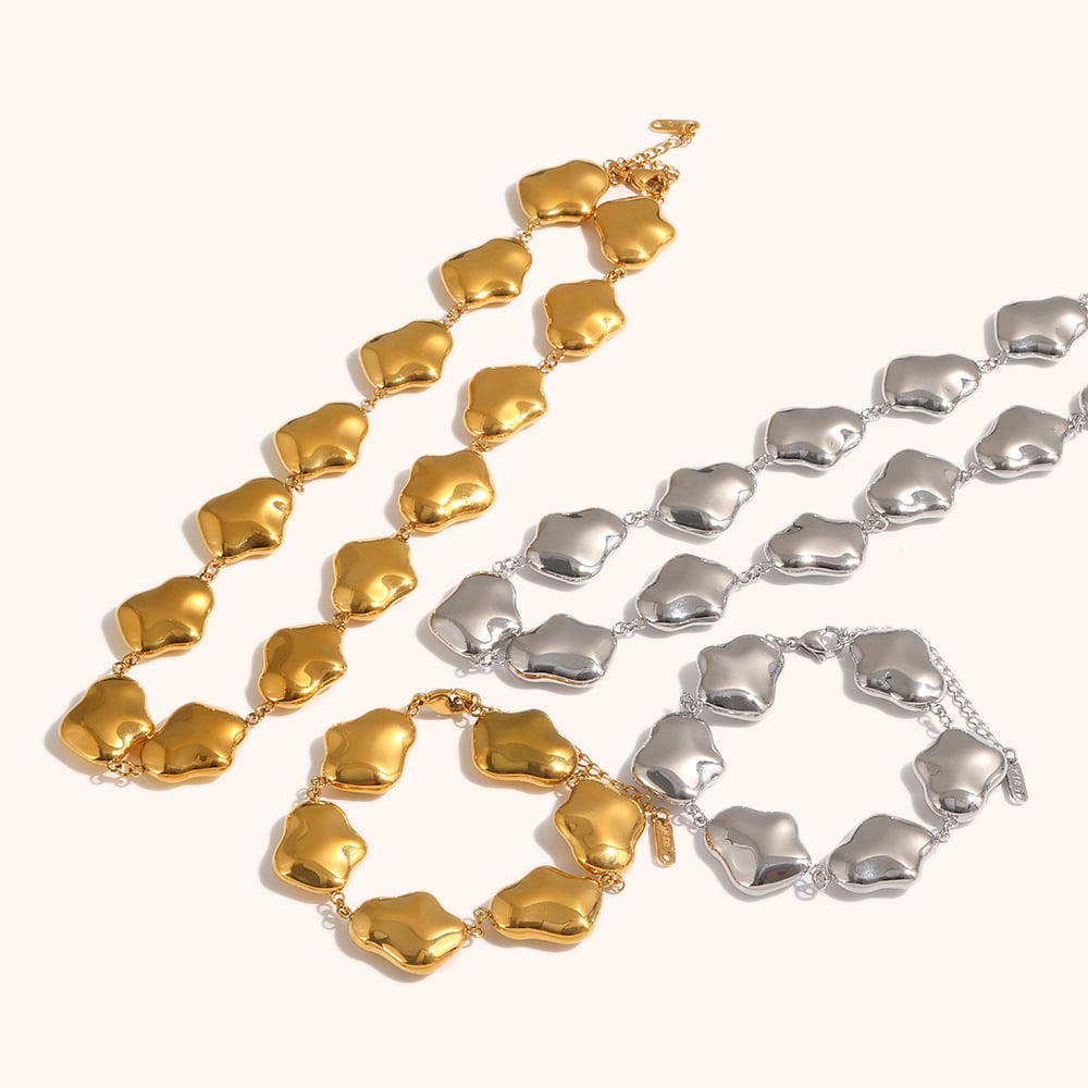 vintage enamel zircon stud earring-5