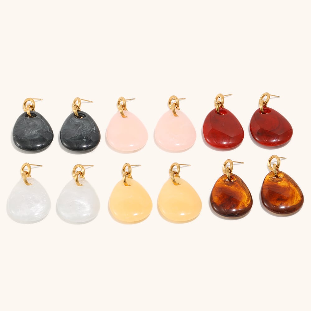 twisted zircon stud earring-3