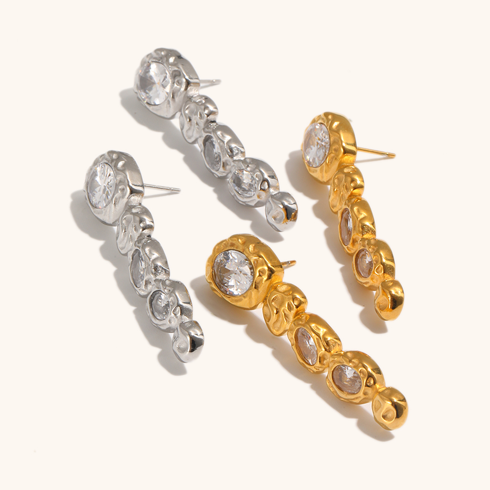 geometric colorful zircon ring-6