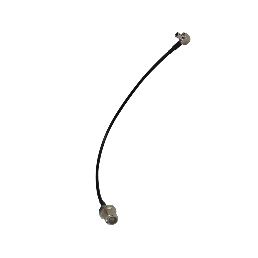 F-C-KY-RG174-TS9-J RG174 Cable Assembly F Female to TS9 Male