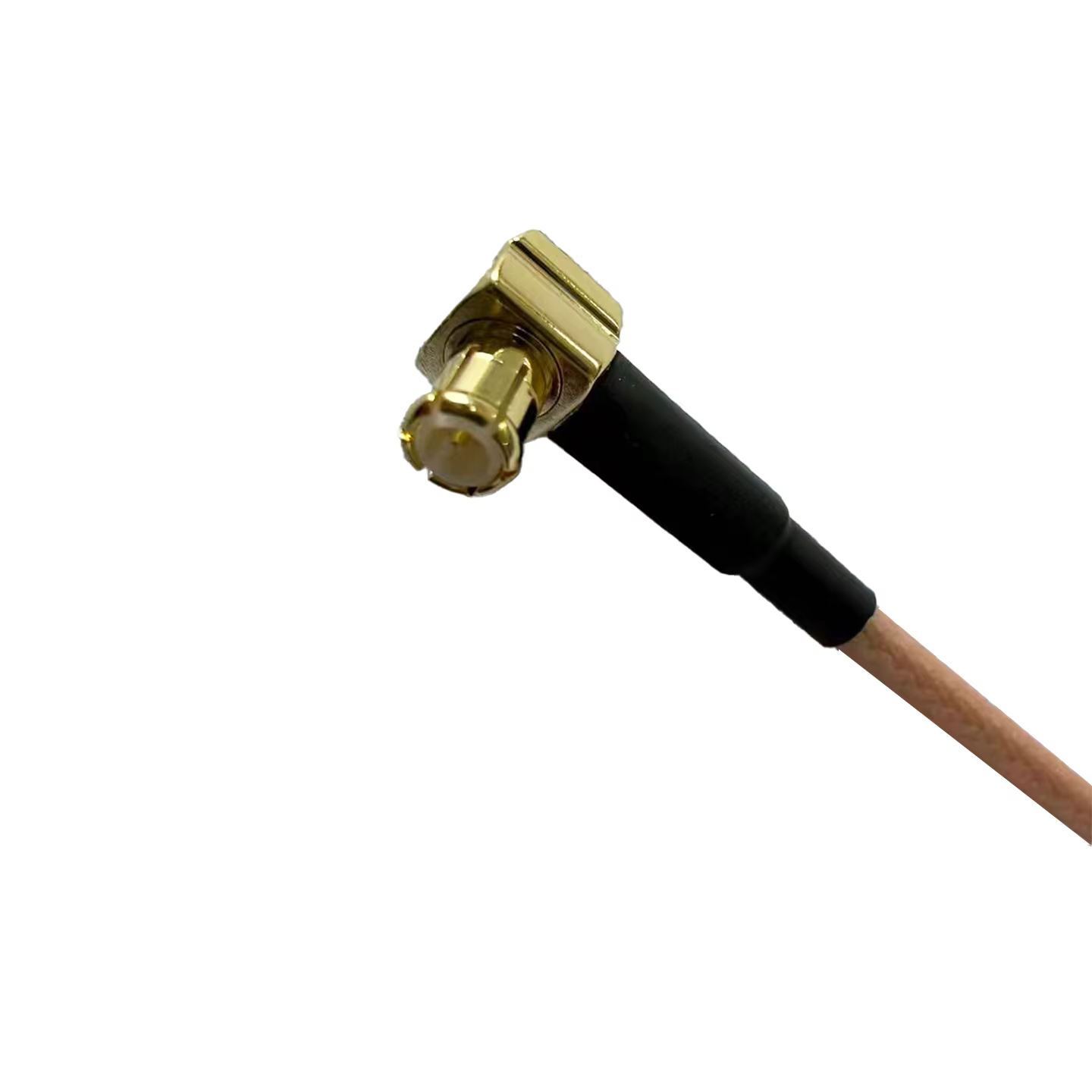 Factory Price SMA-J-RG316-MCX-JW Cable Assembly RG316 Coaxial SMA Male to MCX Angle Male Connector manufacture