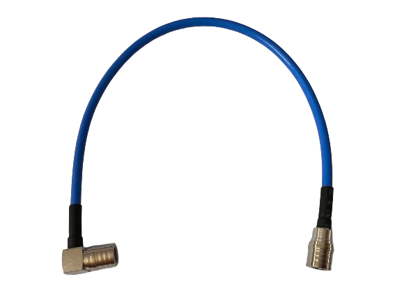 QMA-J-RG141-QMA-JW RG141 Cable Assembly QMA Male to QMA Angle Male
