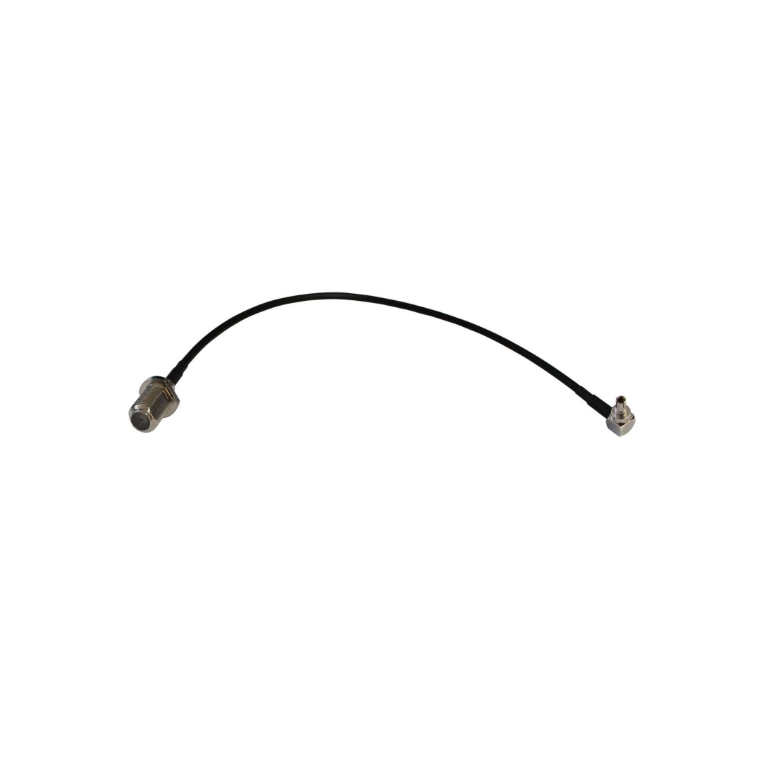 F-C-KY-RG174-CRC9-J RG174 Cable Assembly F Female to CRC9 Male
