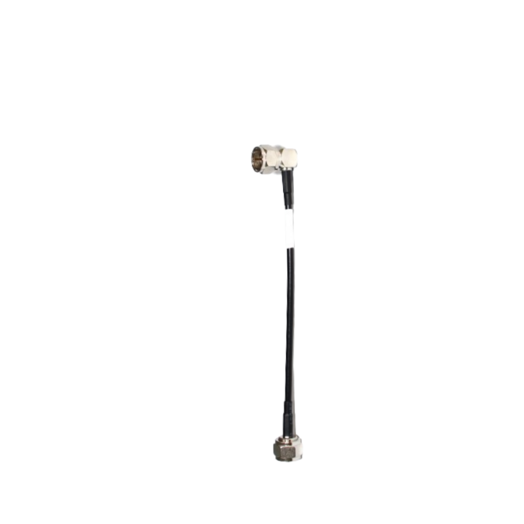 F-JW-RG174-F-J RG174 Cable Assembly F Angle Male to F Male