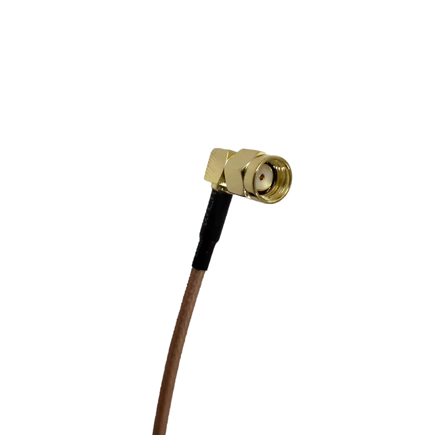 Factory Price RP SMA-JW-RG316-RP SMA-JW Cable Assembly RG316 Coaxial RP SMA Angle Male to Angle Male Connector factory