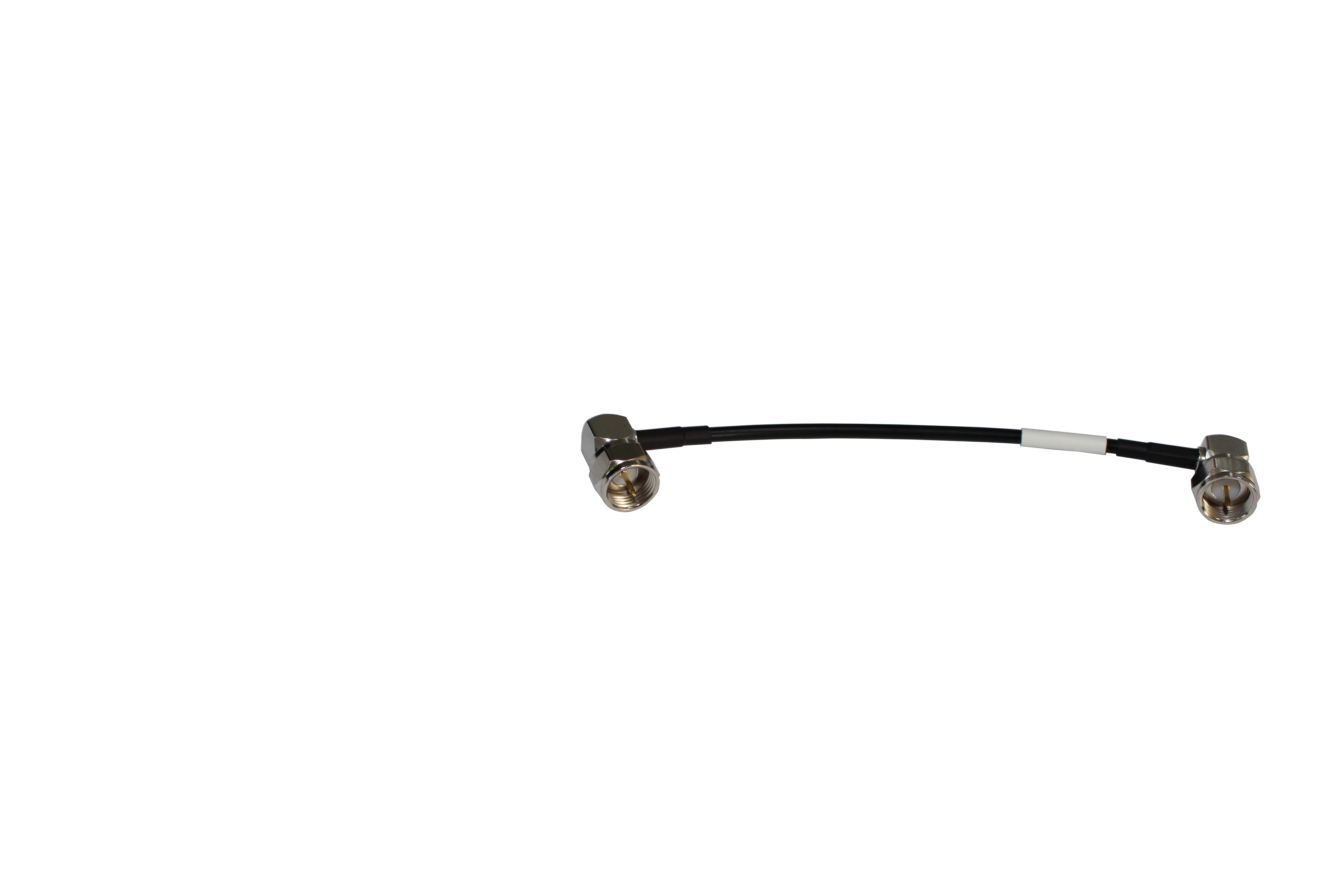 F-JW-RG174-F-JW RG174 Cable Assembly F Angle Male to F Angle Male