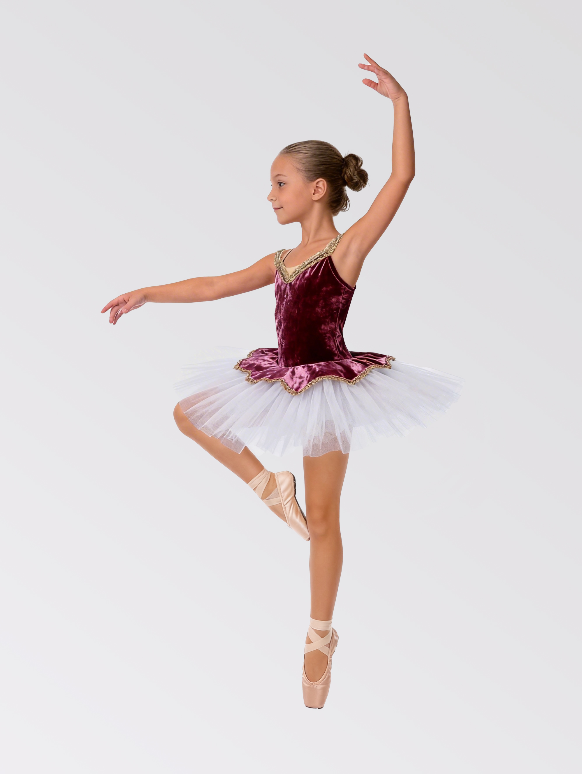 ANA-25796-Grace-Red Bean Paste-Ballet Tutu