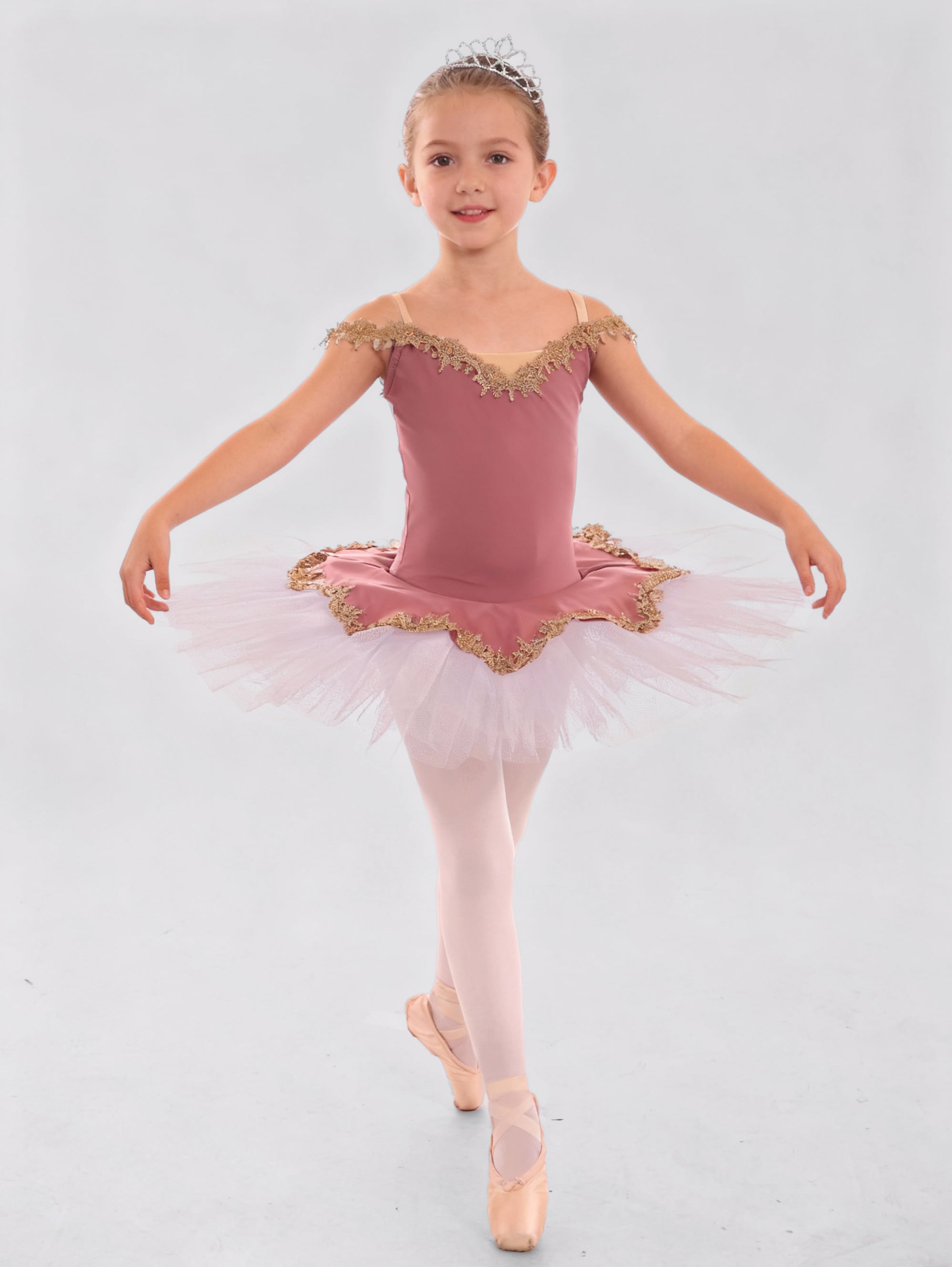 ANA-25796-Daisy-Rose Pink-Ballet TuTu