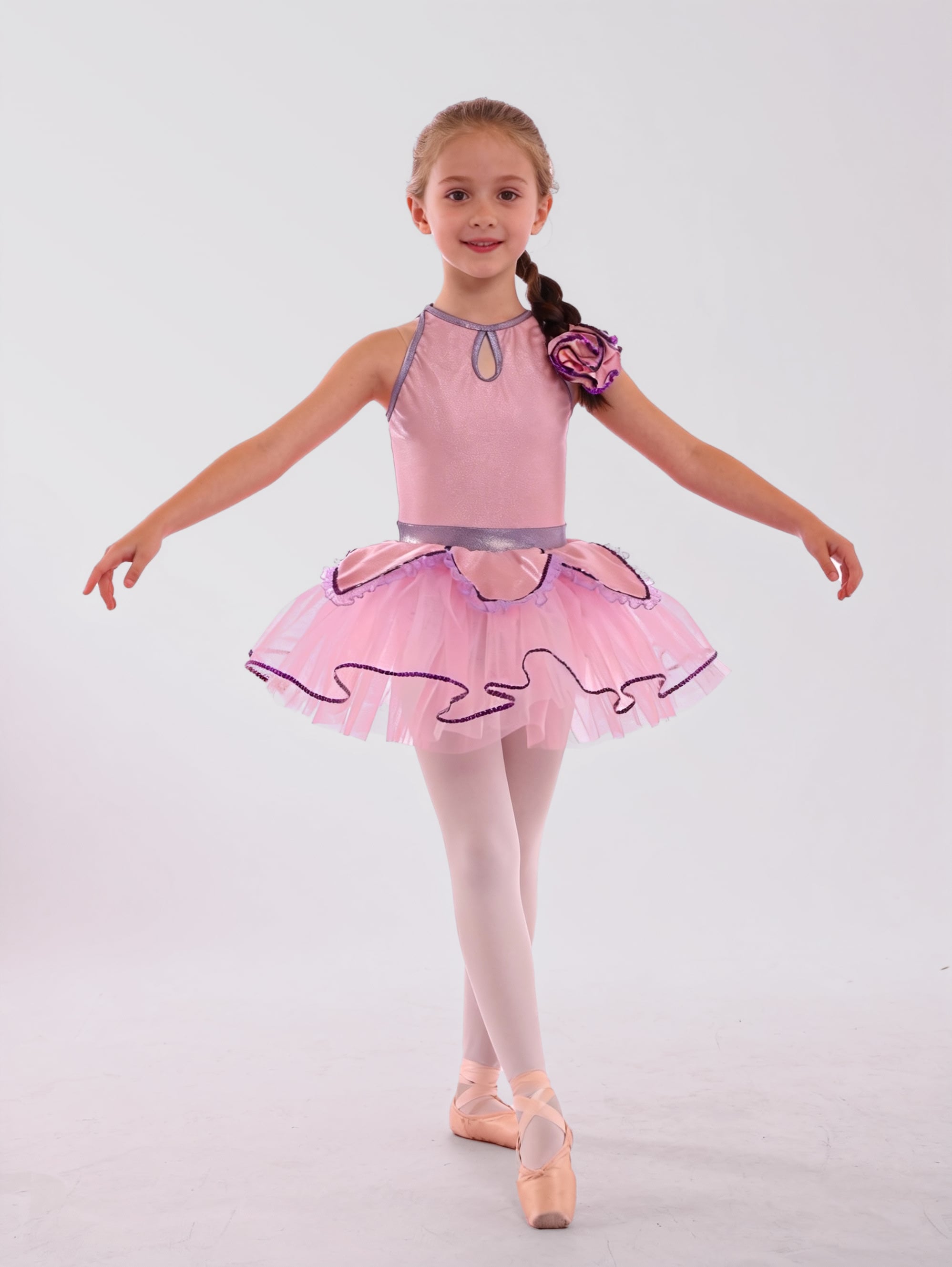 ANA-26102-Rosette-Pink-Ballet TuTu