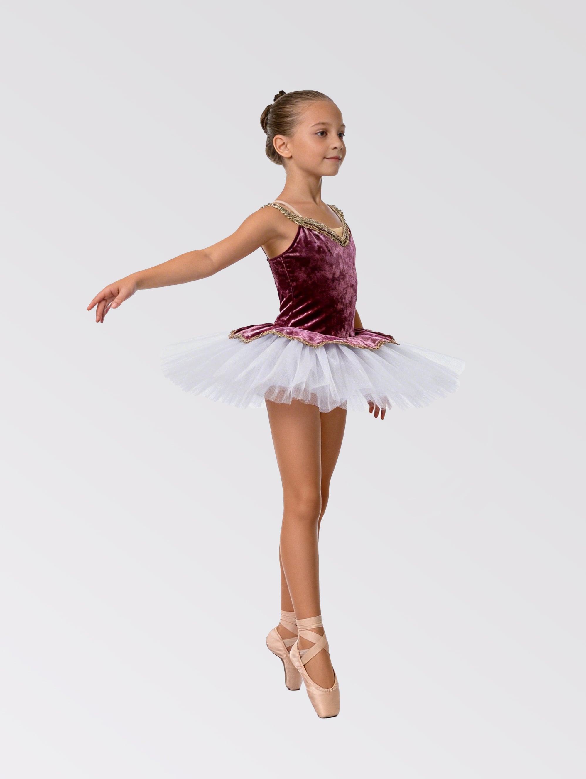 ANA-25796-Grace-Red Bean Paste-Ballet Tutu