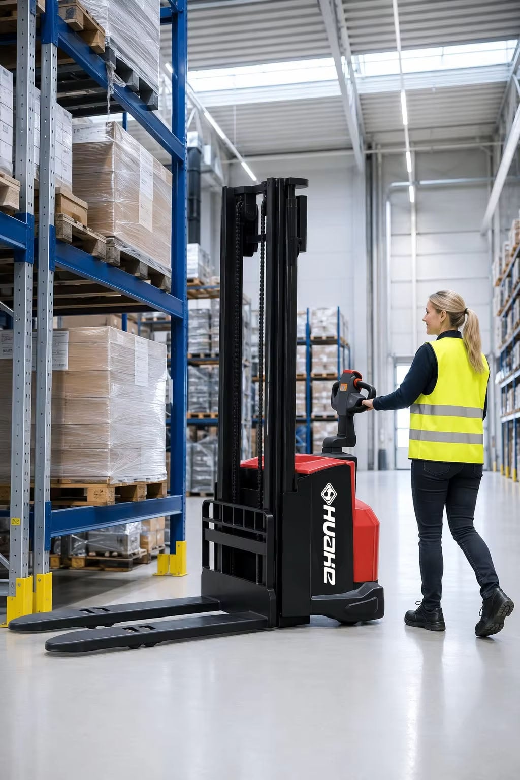 What Sets This Electric Pallet Stacker Apart