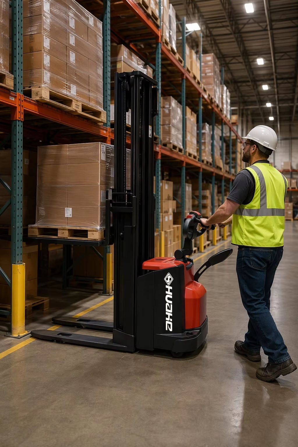 What Sets This Electric Pallet Stacker Apart