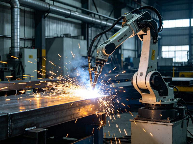 Junlian Boosts Production Capacity with New Welding Robots