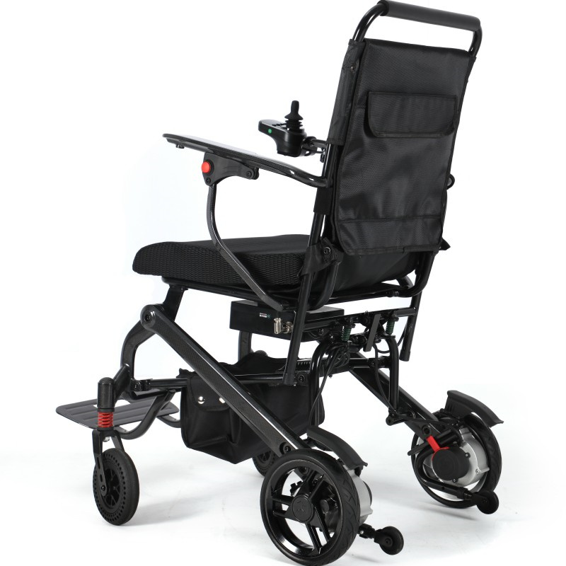 Portable Carbon Fiber Power Chair for Car & Plane | Lithium Battery