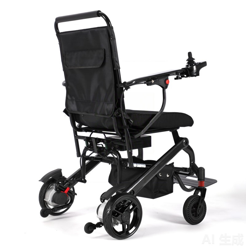 Portable Carbon Fiber Power Chair for Car & Plane | Lithium Battery