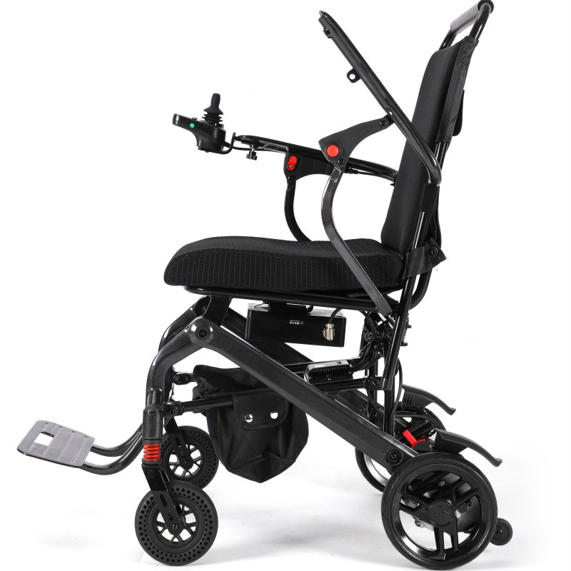 Portable Carbon Fiber Power Chair for Car & Plane | Lithium Battery