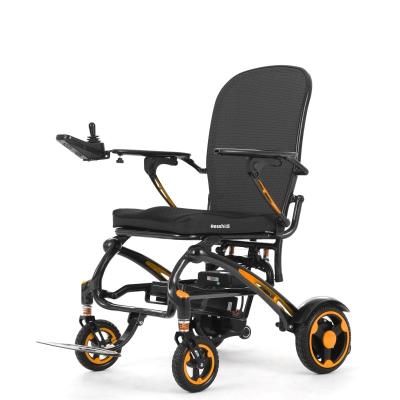 RS-W205 Lightweight Mobility for Travel Carbon Fiber electric wheelchair
