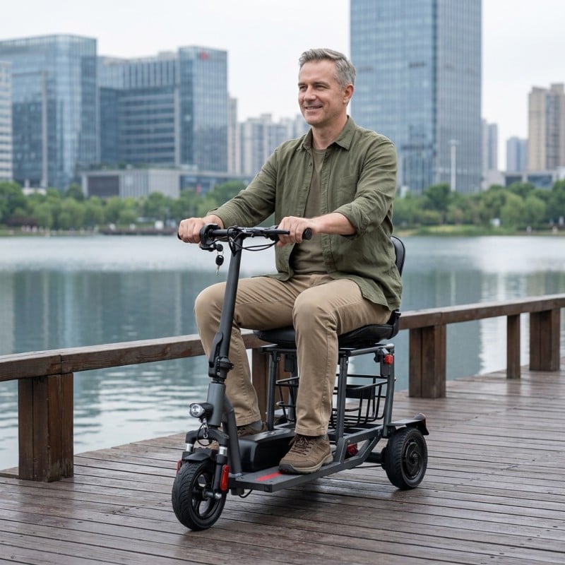 How Folding 3 Wheel Scooters Provide Safe and Convenient Transportation