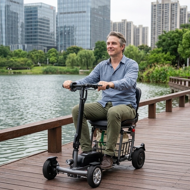 What Makes 4 Wheel Motorized Scooters Ideal for Outdoor Adventures?
