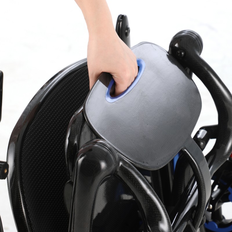 RS-W205 Lightweight Mobility for Travel Carbon Fiber electric wheelchair
