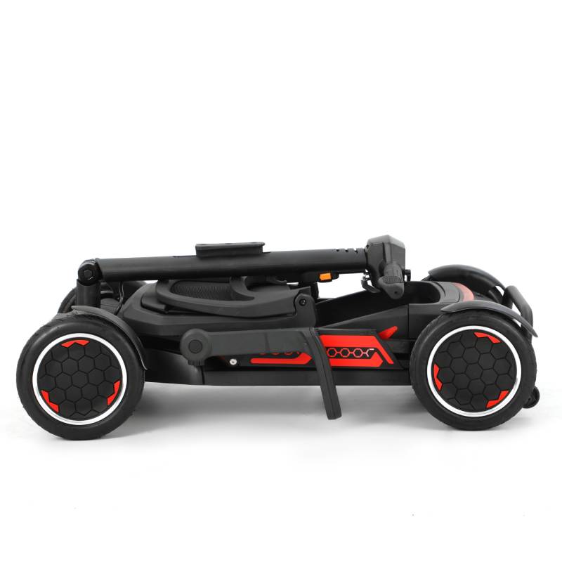Multi-Function Smart Scooter with LED Lights& Storage Basket