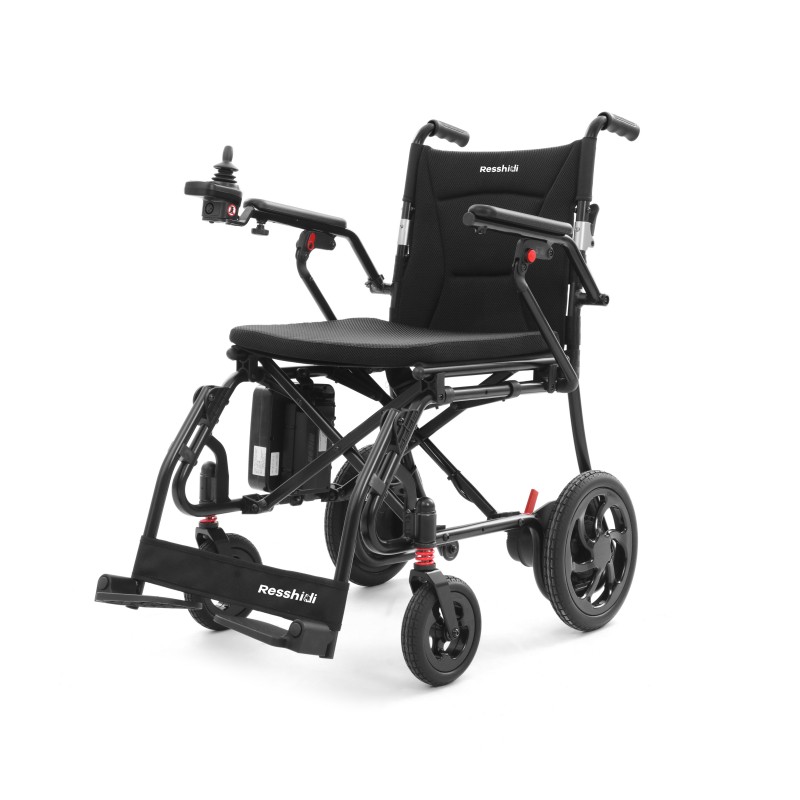 All-Terrain Compact Foldable Aluminum Mobility Wheelchair