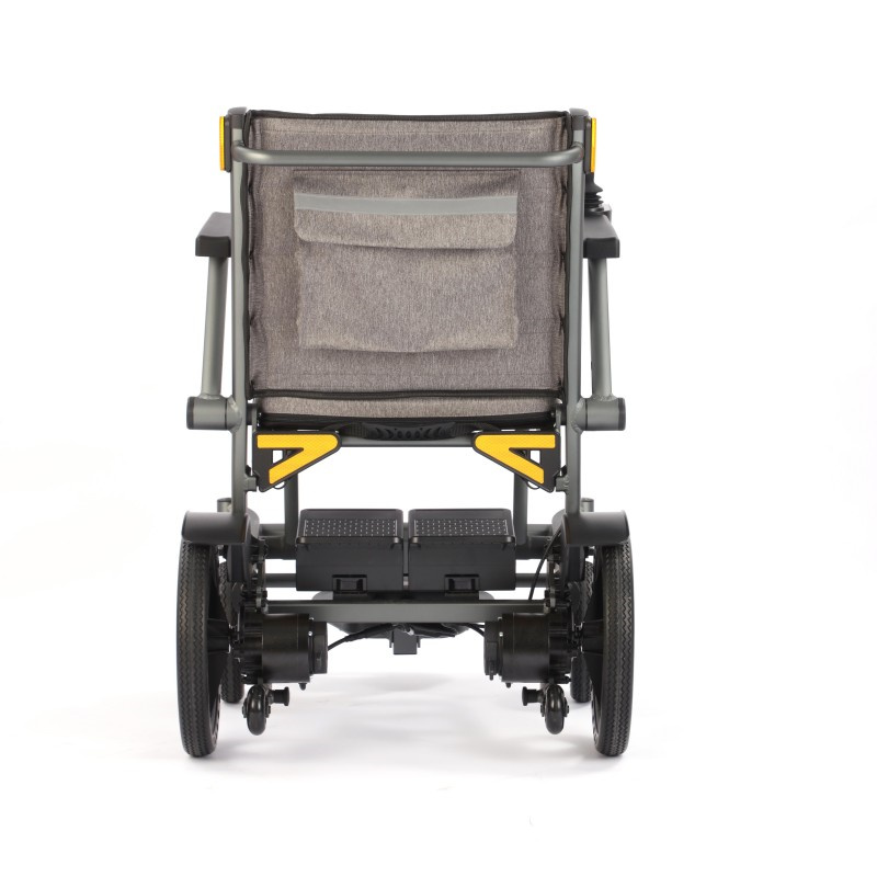 صندلی چرخ‌دار برقی سبک‌وزن از آلیاژ منیزیم با جوی‌استیک هوشمند