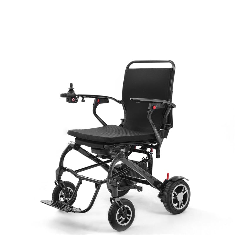 RS-W203 Luxury Rigid Ultra-Light Carbon Fiber Electric Wheelchair

