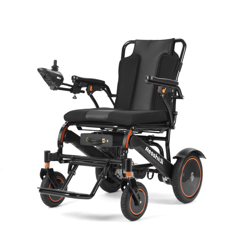 Newest Fold Wheelchair Electric Fashion Disabled Chair