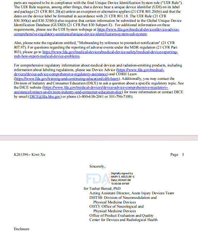 Resshidi Electric Wheelchair Receives FDA 510(k) Clearance, Accelerating Entry into the U.S. Rehabilitation Equipment Market2.png